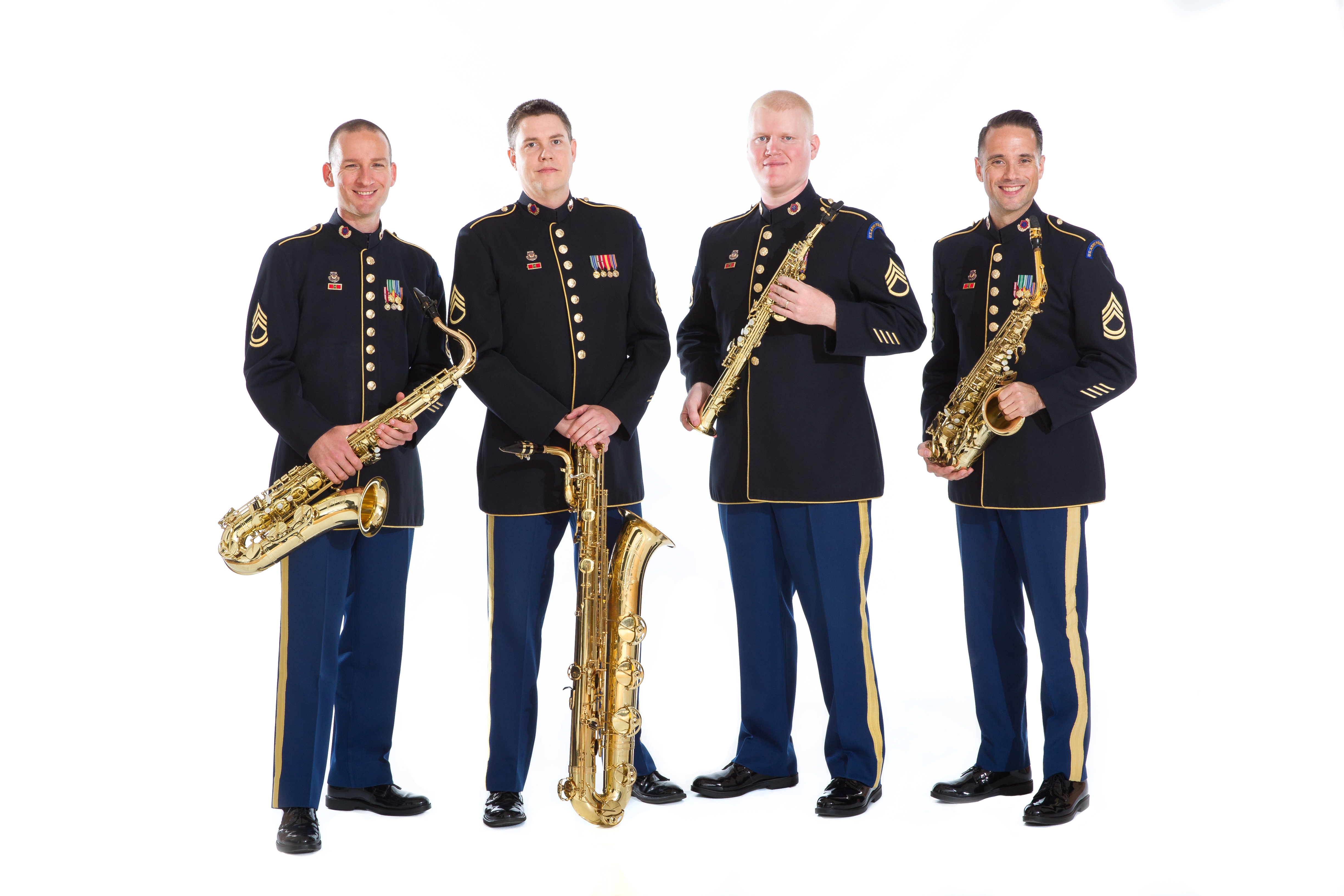 Saxophone Quartet group photo