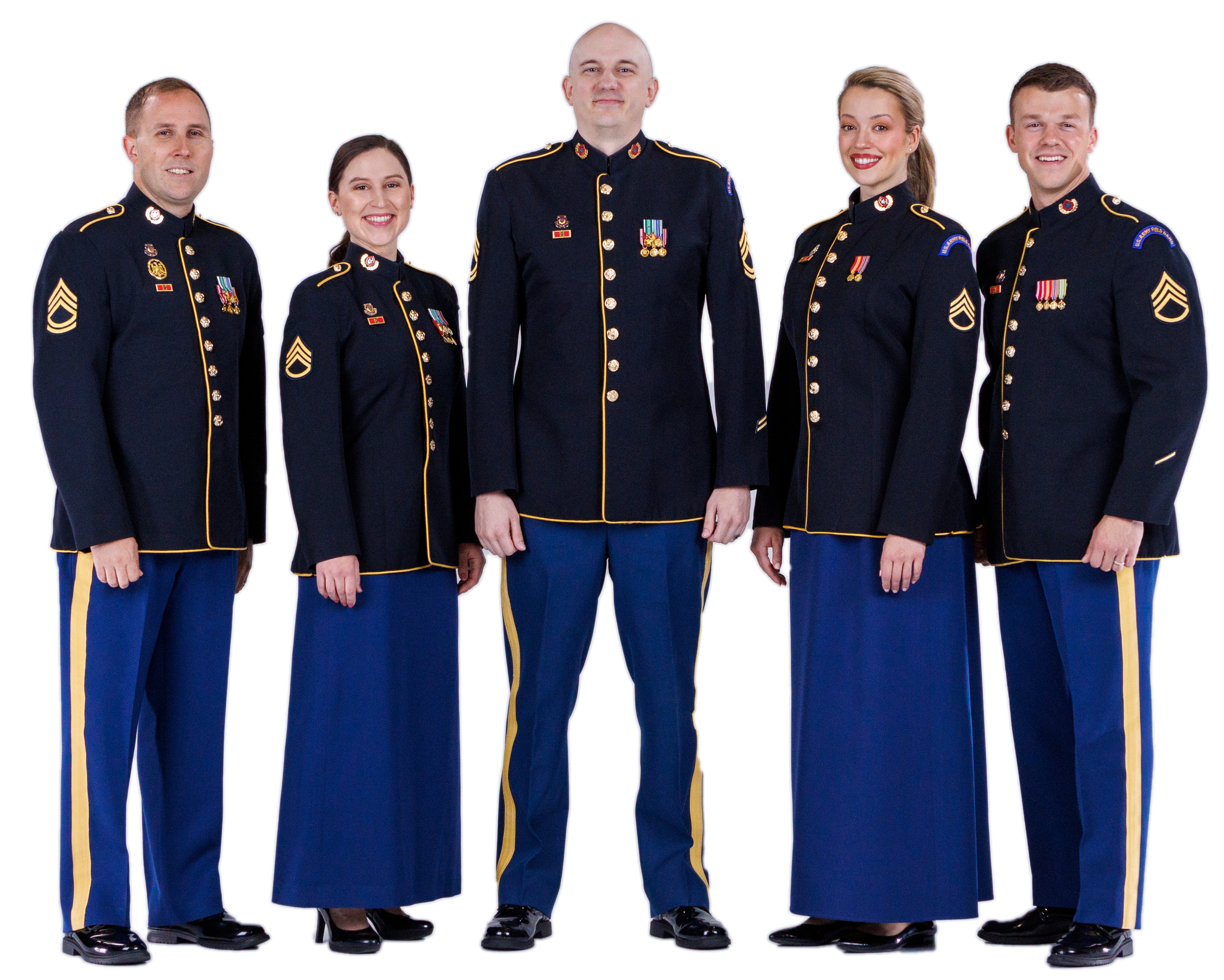 HooahCappella group photo