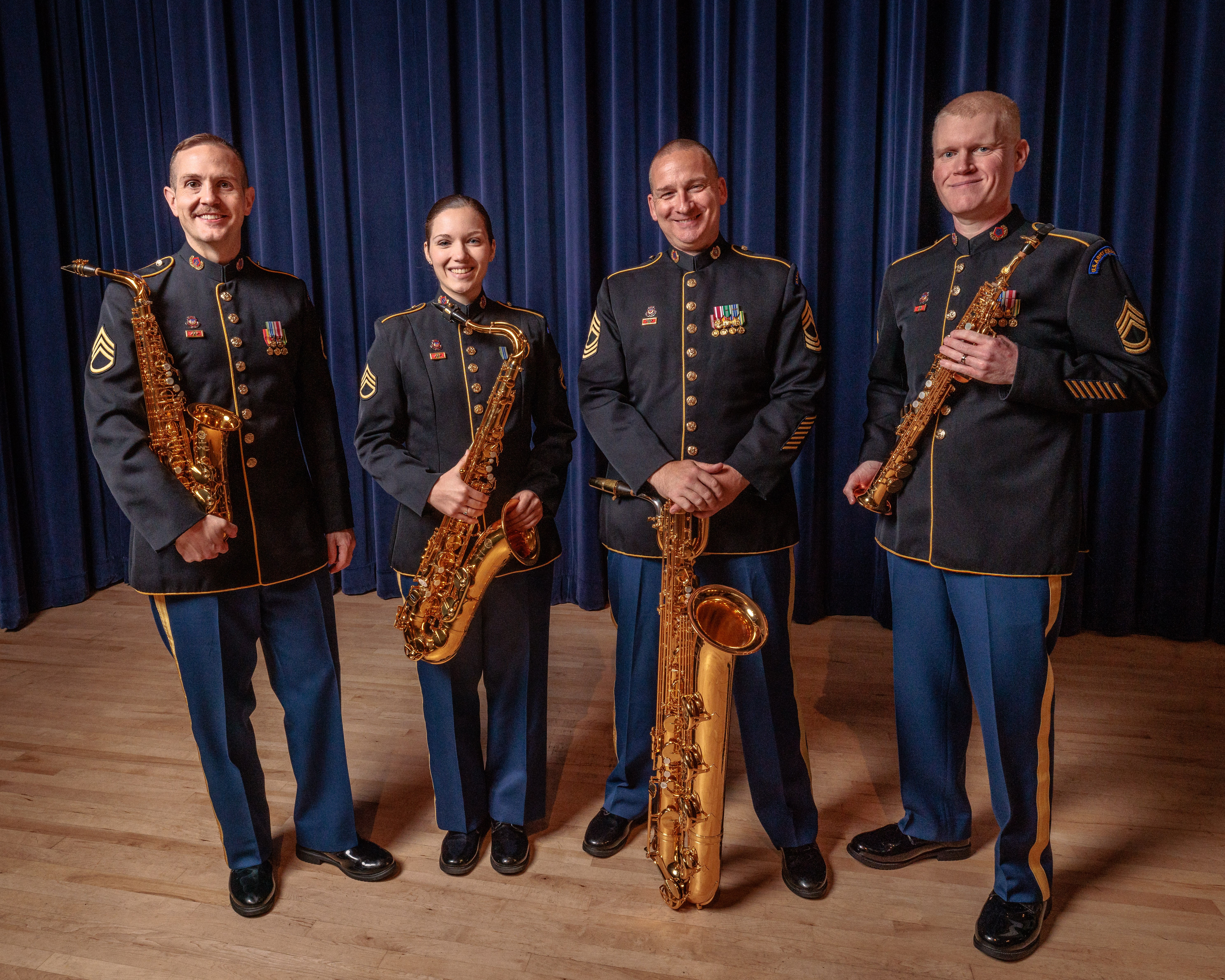 Saxophone Quartet group photo