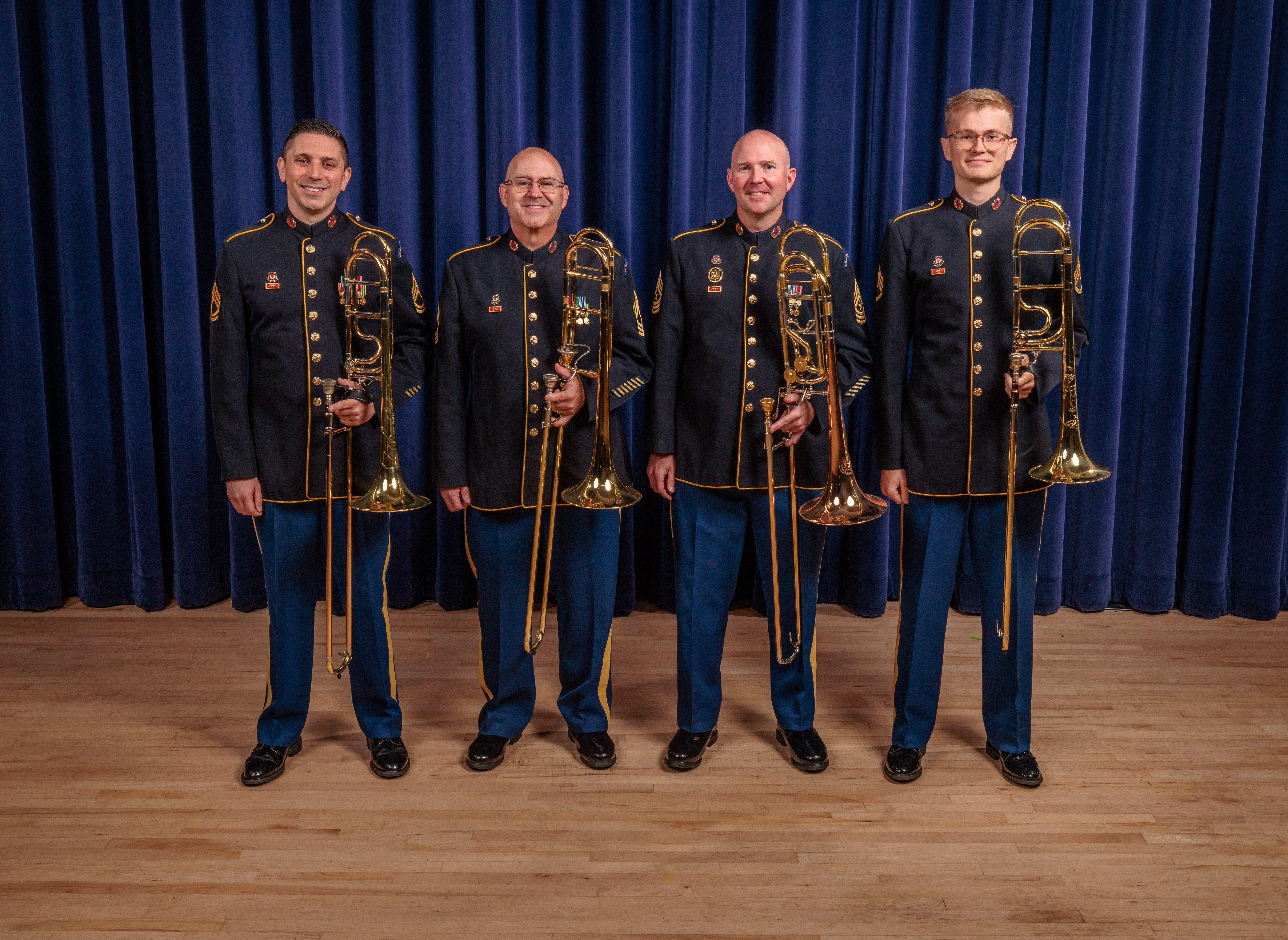 Trombone Ensemble group photo