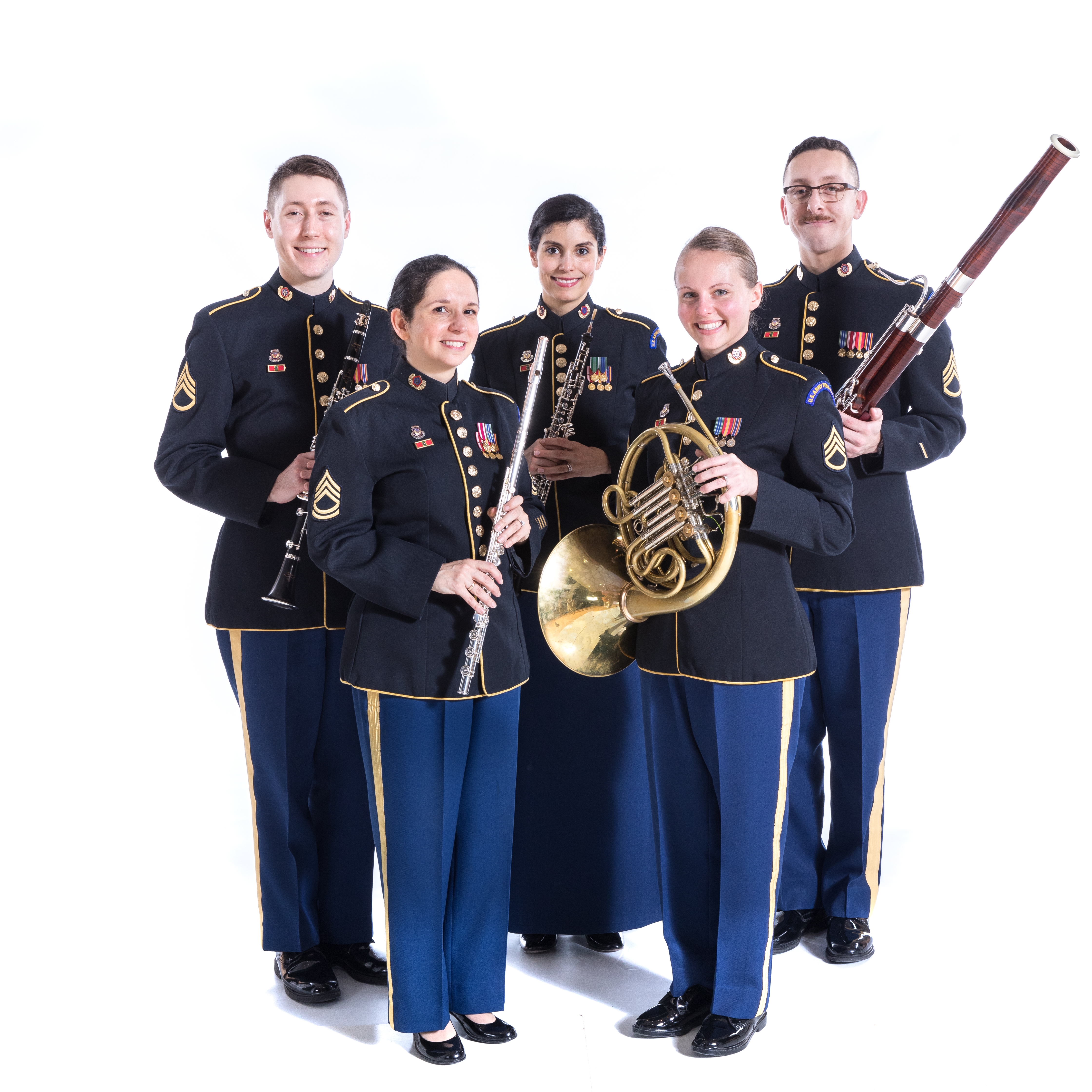 TUSAFB Woodwind Quintet group photo
